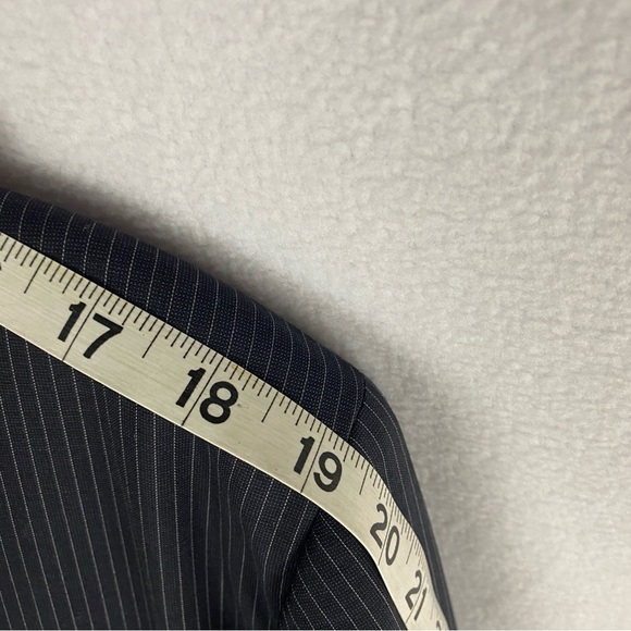 Gianni Versace Couture Pre-1997 Pin Stripe Suit Coat Size Euro 52/ US 42 Long - Picture 6 of 15